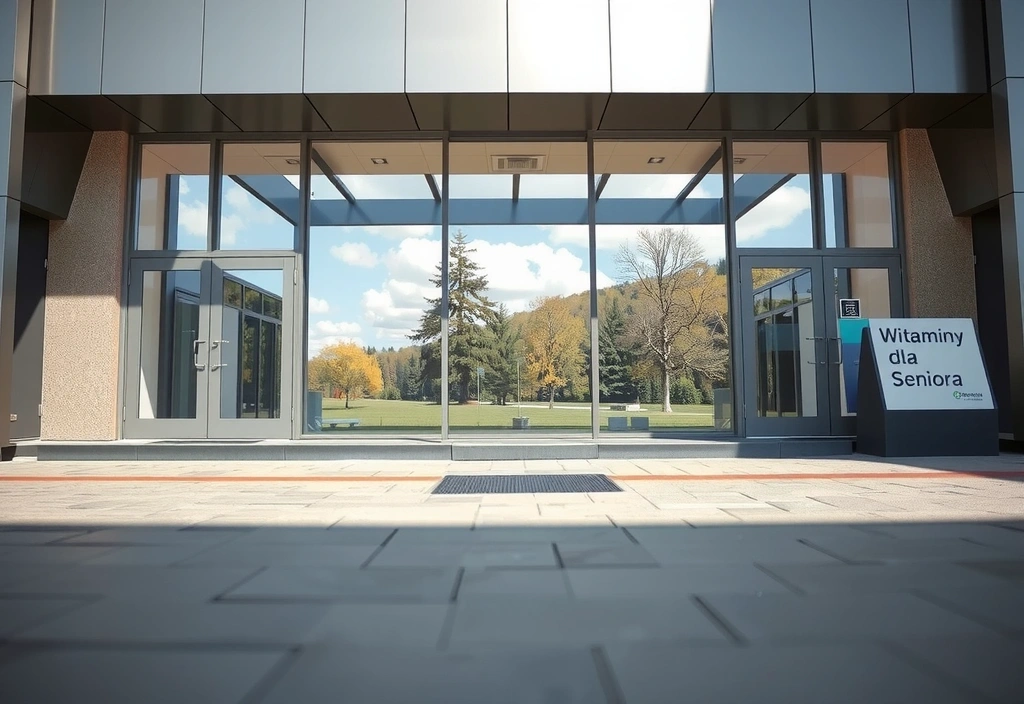 Biuro Witaminydlasenioraplus w nowoczesnym budynku