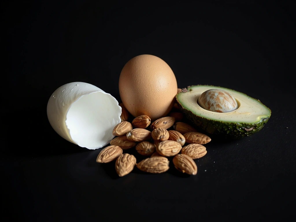 Jaja, orzechy i awokado, źródła biotyny