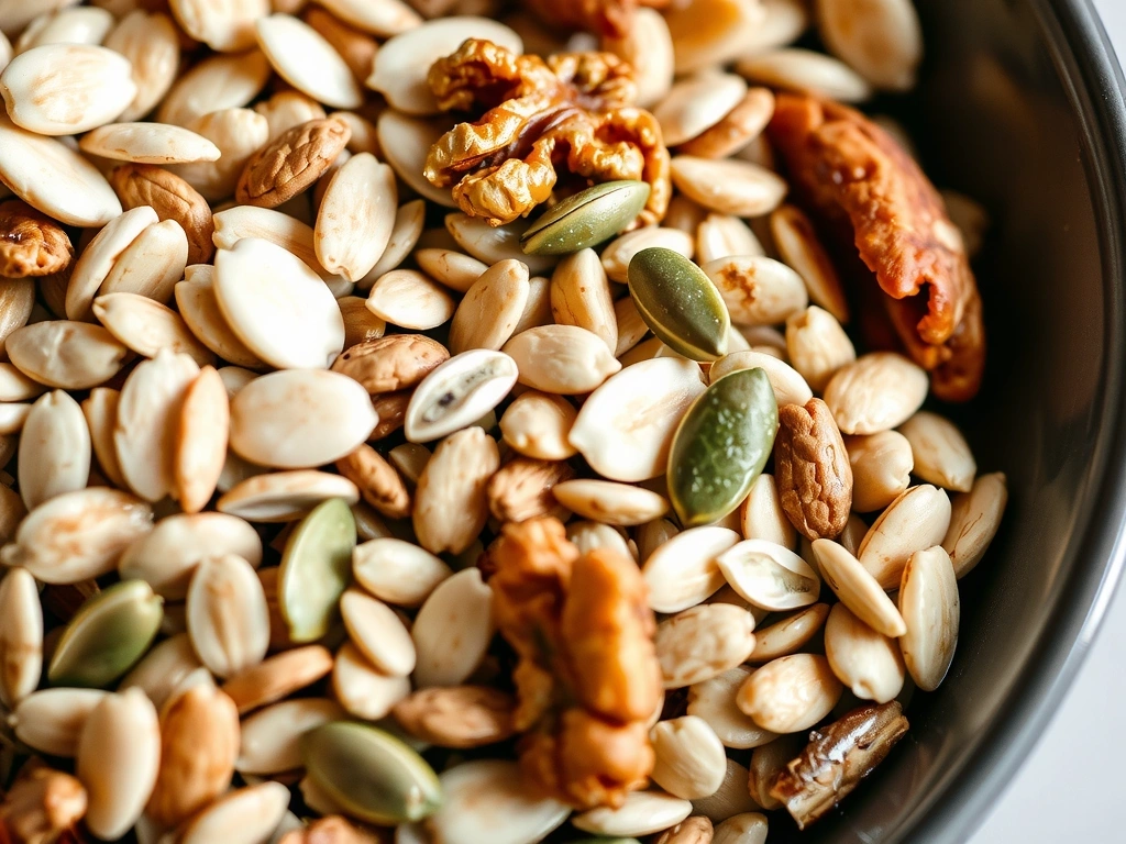 Ziarna zbóż i orzechy, źródła tiaminy